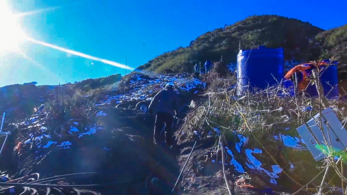 Đỉnh Fansipan những ng&agrave;y đ&ocirc;ng gi&aacute;&nbsp;