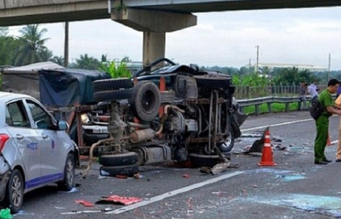 Tai nạn giao th&ocirc;ng trong dịp Tết nguy&ecirc;n đ&aacute;n khiến cho 161 người thiệt mạng (ảnh minh họa).