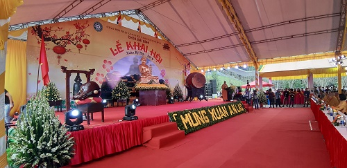 Khai Hội ch&ugrave;a B&aacute;i Đ&iacute;nh 2019: Cầu Quốc Th&aacute;i D&acirc;n an, Mưa thuận gi&oacute; h&ograve;a