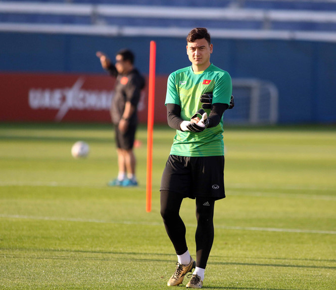 Văn L&acirc;m tại Asian Cup 2019.