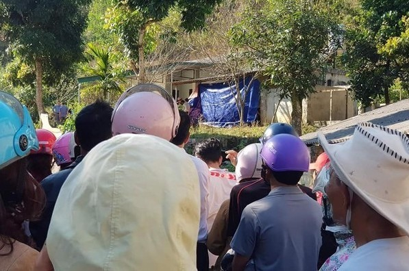 Hiện trường ph&aacute;t hiện x&aacute;c nạn nh&acirc;n.