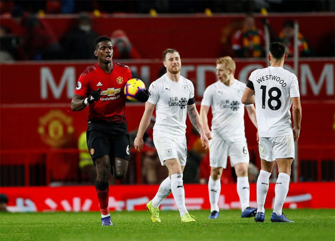 C&aacute;c đội b&oacute;ng kh&aacute;c sẽ kh&ocirc;ng cho Man United cơ hội vực dậy giống Burnley.