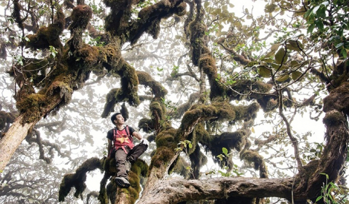 Ph&uacute;t giải lao của d&acirc;n &ldquo;phượt&rdquo; khi chinh phục cột mốc 79