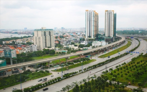 Tuyến metro Bến Th&agrave;nh - Suối Ti&ecirc;n đang được ho&agrave;n thiện.