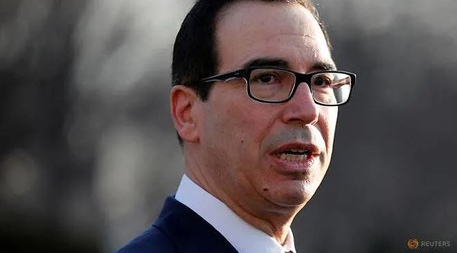 Bộ trưởng T&agrave;i ch&iacute;nh Mỹ Steven Mnuchin Ảnh: Reuters