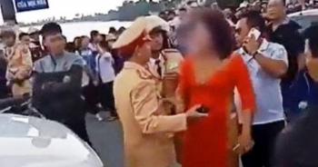 Hải Phòng: Xe đón dâu ‘ăn mừng’ đốt pháo trên đường, mẹ chú rể ‘bật’ lại CSGT