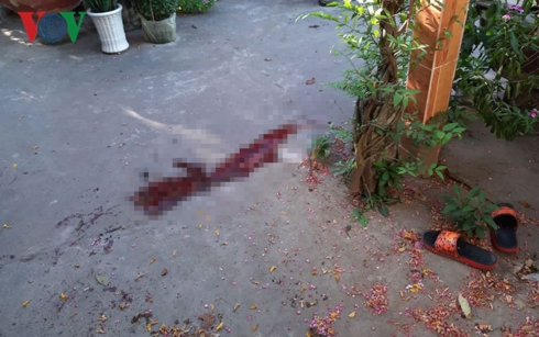 Hiện trường sau vụ truy s&aacute;t.