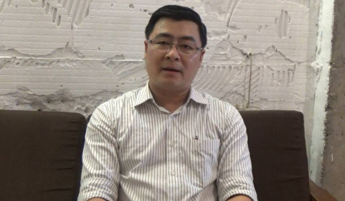 Thạc sĩ h&oacute;a học Trần Mạnh Cường trao đổi với PV Phapluatplus.vn.