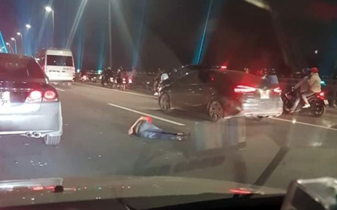 Hiện trường xả ra vụ việc.