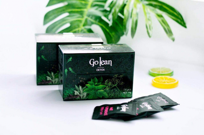 Tr&agrave; giảm c&acirc;n hiệu Go Lean Detox của C&ocirc;ng ty TNHH Mat Xi S.G.