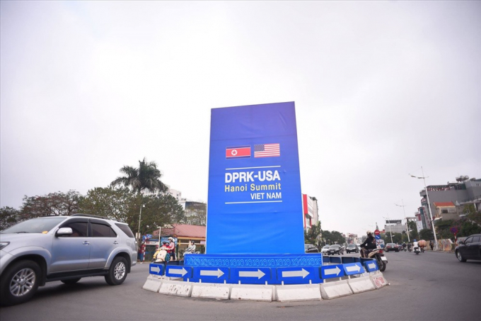 H&agrave; Nội trang ho&agrave;ng đường phố ch&agrave;o đ&oacute;n hội nghị thượng đỉnh Mỹ - Triều
