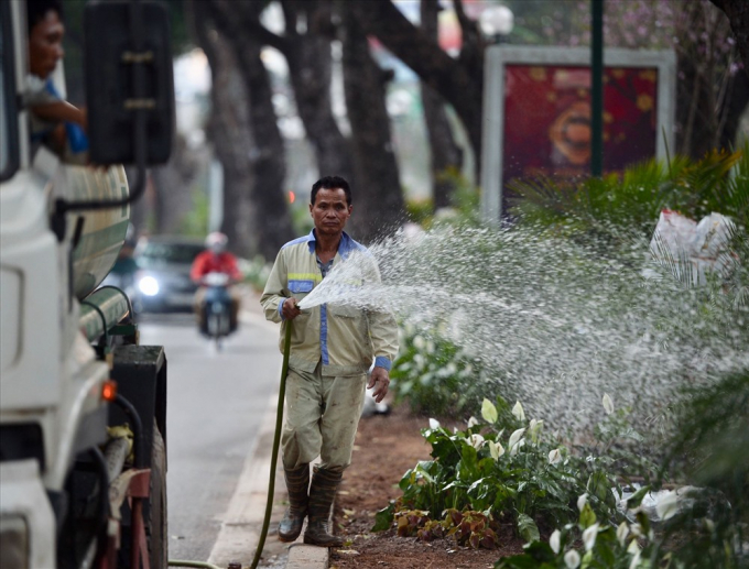 H&agrave; Nội trang ho&agrave;ng đường phố ch&agrave;o đ&oacute;n hội nghị thượng đỉnh Mỹ - Triều
