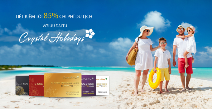 Chủ thẻ PVcomBank MasterCard được nhận ưu đ&atilde;i l&ecirc;n tới 85% chi ph&iacute; du lịch với chương tr&igrave;nh &ldquo;Nghỉ dưỡng hạng sang, chẳng m&agrave;ng về gi&aacute;&rdquo; do Crystal Holidays v&agrave; PVcomBank phối hợp thực hiện.