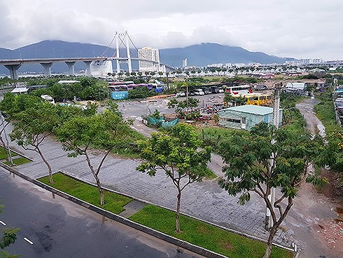 Khu đất được TP Đ&agrave; Nẵng đưa ra đấu gi&aacute; để thực hiện dự &aacute;n Khu c&ocirc;ng vi&ecirc;n phần mềm số 2 (Ảnh: HC).