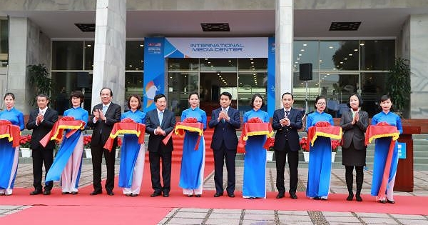 Khai trương Trung tâm báo chí hơn 30.000m2 phục vụ Thượng đỉnh Mỹ - Triều Tiên