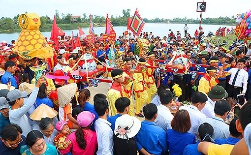 Quảng Bình: Khai hội Di tích lịch sử Quốc gia chùa Hoằng Phúc