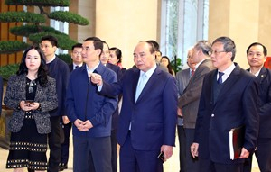 Ch&ugrave;m ảnh: Thủ tướng kiểm tra c&ocirc;ng t&aacute;c chuẩn bị cho Hội nghị Thượng đỉnh Mỹ-Triều