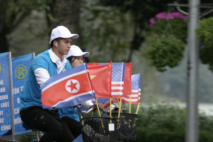 C&ocirc;ng an Th&agrave;nh phố H&agrave; Nội ra qu&acirc;n bảo vệ hội nghị Thượng đỉnh Mỹ - Triều