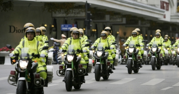 100% chiến sỹ CSGT Hà Nội ứng trực đảm bảo tuyệt đối an toàn đoàn dự hội nghị Thượng đỉnh  Mỹ-Triều