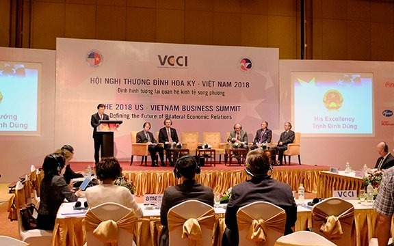 Hội nghị cấp cao kinh doanh Hoa Kỳ - Việt Nam năm 2018, tại H&agrave; Nội.