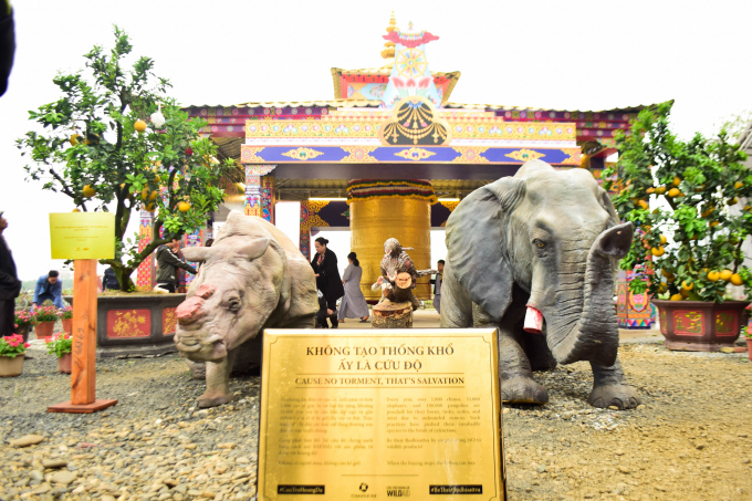 Dự &aacute;n &ldquo;Đ&aacute;nh thức t&igrave;nh y&ecirc;u thương&rdquo; l&agrave; hoạt động thiện hạnh trong Ph&aacute;p hội Cầu an Đại bi Quan &Acirc;m 2019 do Đại Bảo Th&aacute;p Mandala T&acirc;y Thi&ecirc;n phối hợp CHANGE v&agrave; WildAid tổ chức