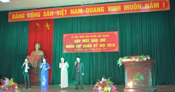 Hà Giang: Huyện Bắc Quang tri ân những người làm báo