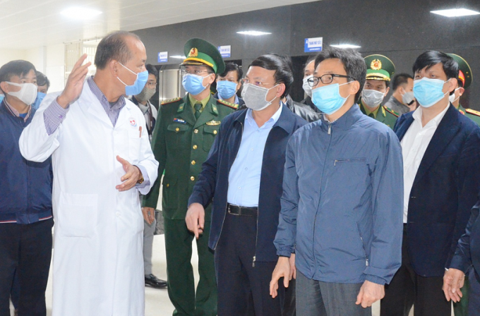 Phó Thủ tướng Chính phủ kiểm tra công tác phòng, chống virus corona tại Quảng Ninh
