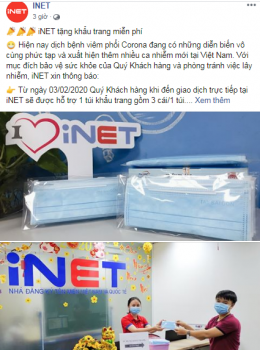 iNET cho nhân viên làm việc online ở nhà trông con vì dịch Corona