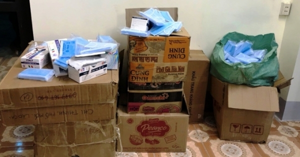 Lào Cai: Bắt giữ "nữ quái" buôn lậu hơn 26.000 chiếc khẩu trang y tế qua biên giới