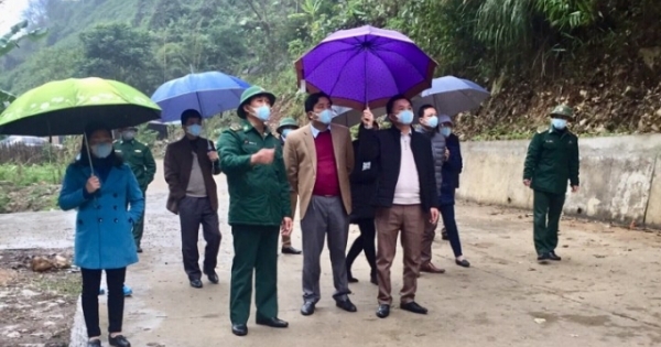 Cao Bằng: Bộ Đội Biên Phòng tích cực phòng chống dịch nCoV