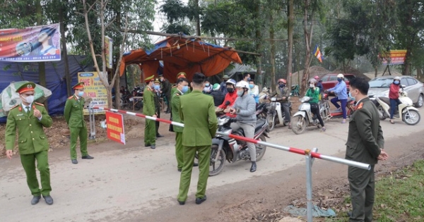 Vĩnh Phúc: Đã có 192 người ở Sơn Lôi rời khỏi nơi cư trú trước khi bị cách ly hoàn toàn