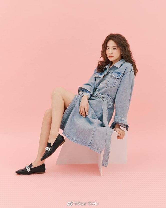 Song Hye Kyo tóc xù xinh đẹp ngất ngây trong loạt ảnh tung đúng Valentine - ảnh 10