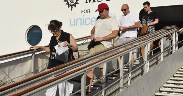 Bà Rịa - Vũng Tàu: Chào đón du thuyền 5 sao MSC Splendida cùng 2.500 hành khách