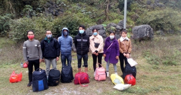 Cao Bằng: Phát hiện nhóm công dân nhập cảnh trái phép từ Trung Quốc về Việt Nam