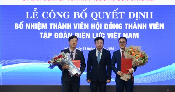 EVN có thêm loạt nhân sự cấp cao