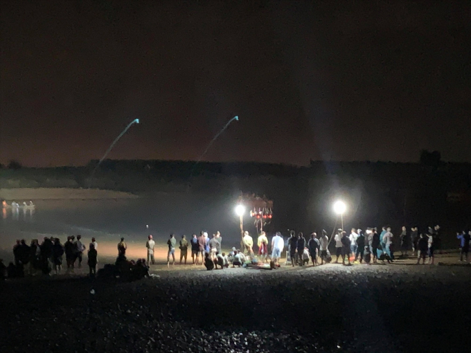 Vụ lật thuyền trên sông Vu Gia vào chiều 25/2 khiến 6 người dân thiệt mạng. Ảnh: baoquangnam.