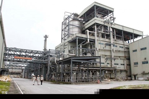 Nhà máy Xơ sợi Đình Vũ. Ảnh: Báo Công an