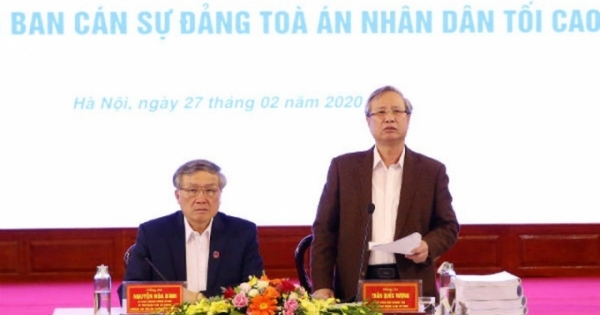 Thường trực Ban Bí thư: Cần chú trọng nâng cao chất lượng đội ngũ cán bộ, Thẩm phán