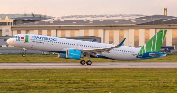 Bamboo Airways đón máy bay A321NEO ACF mới xuất xưởng, là hãng hiếm hoi mở rộng đội bay giữa dịch bệnh