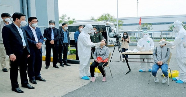 Hơn 7.000 công nhân các KCN ở Cẩm Giàng có kết quả xét nghiệm âm tính