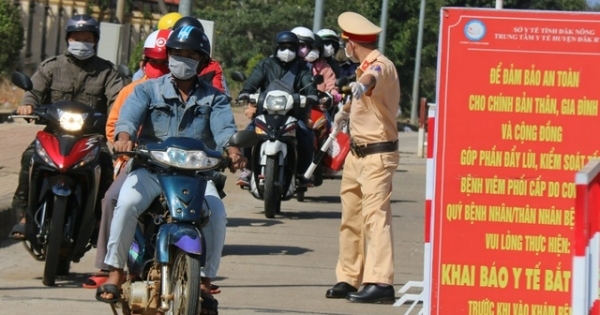 Đắk Nông dừng quy định cách ly người trở về từ tỉnh khác