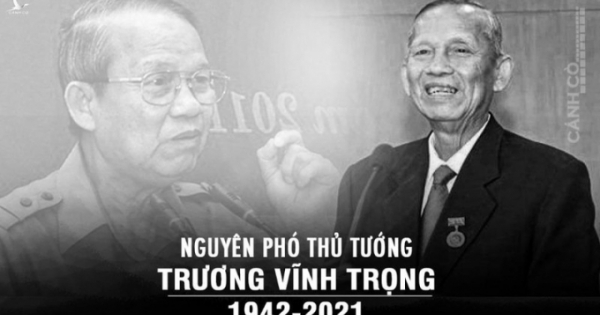 Lễ tang đồng chí Trương Vĩnh Trọng được tổ chức theo nghi thức cấp Nhà nước