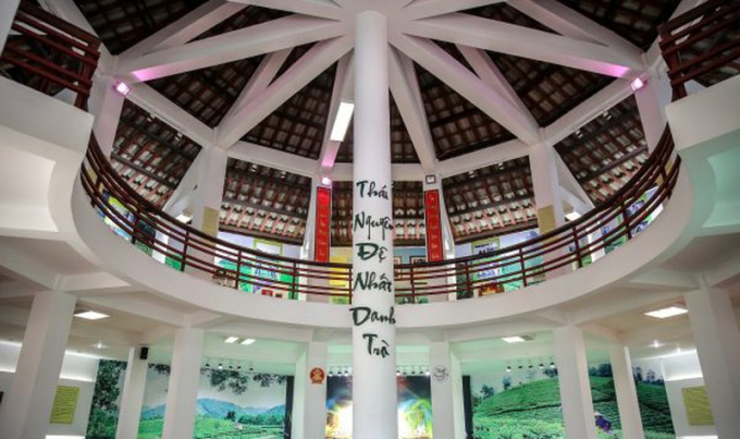 Đặc sắc Không gian văn hóa trà Tân Cương.