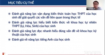 Bài thi đánh giá tư duy của ĐH Bách Khoa Hà Nội có gì đặc biệt?