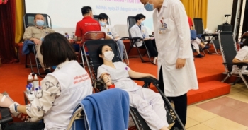 Bệnh viện Phụ sản Trung ương tham gia hiến máu kỷ niệm 66 năm ngày Thầy thuốc Việt Nam
