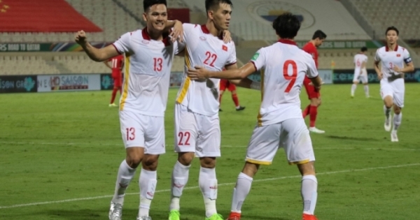 ĐT Việt Nam quyết tâm giành chiến thắng trước ĐT Trung Quốc