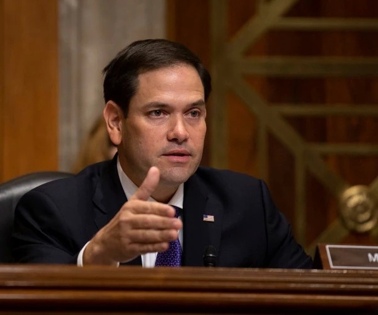 Thượng nghị sĩ đảng Cộng hòa Marco Rubio (Ảnh: AP).