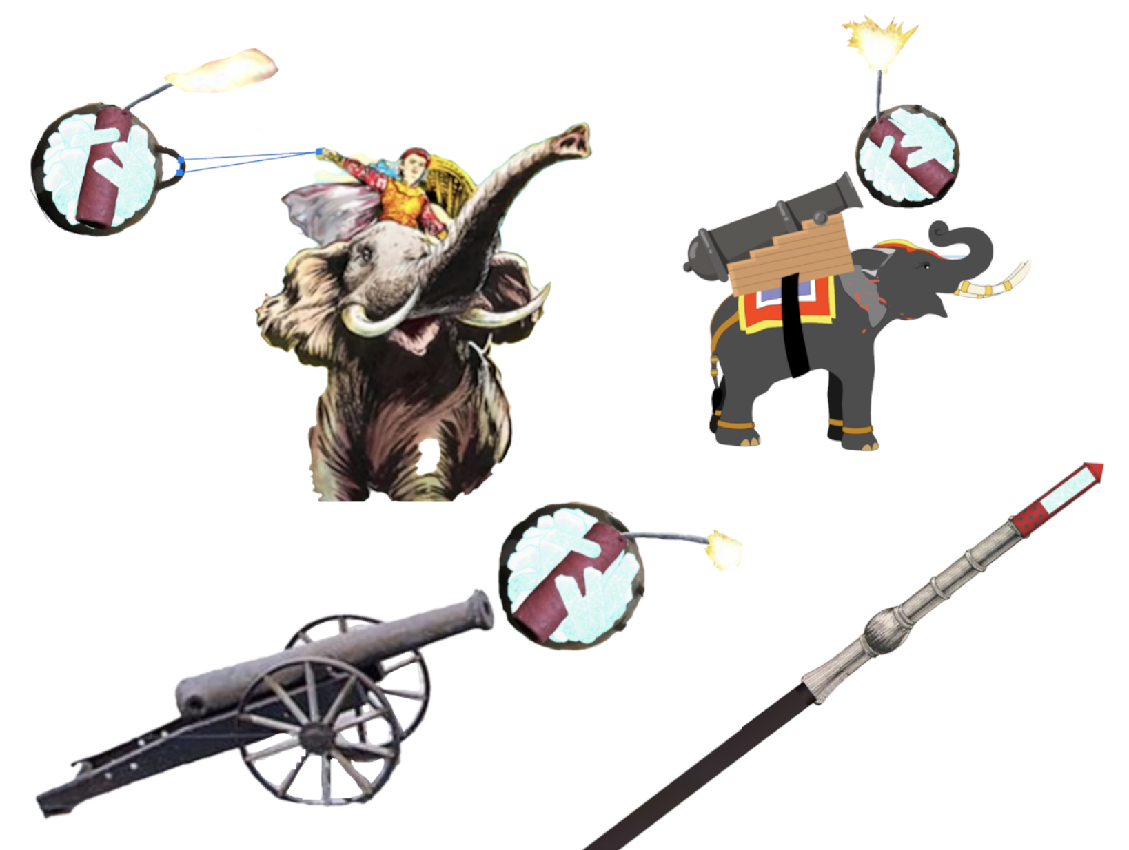 C&aacute;ch d&ugrave;ng vũ kh&iacute; hủy diệt v&agrave; con mắt ph&aacute;t s&aacute;ng trong đ&ecirc;m của vua Quang Trung