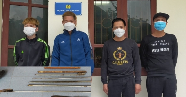 Nhóm đối tượng dùng dao đuổi chém nhau náo loạn đường phố, sau mâu thuẫn trong quán ăn đêm