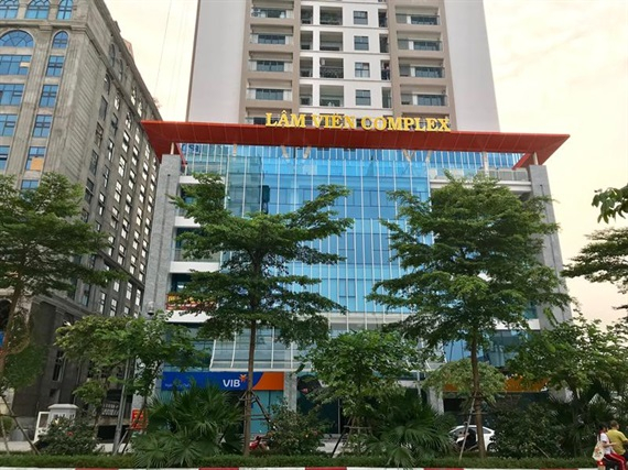 Tòa nhà Lâm Viên Complex (Ảnh: Báo Nông nghiệp Việt Nam)